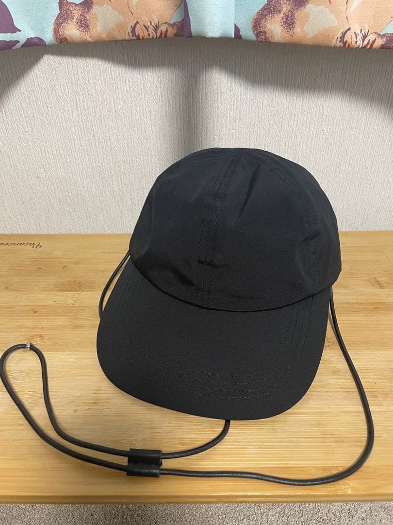 TODAYFUL Leather Cord Cap ブラック