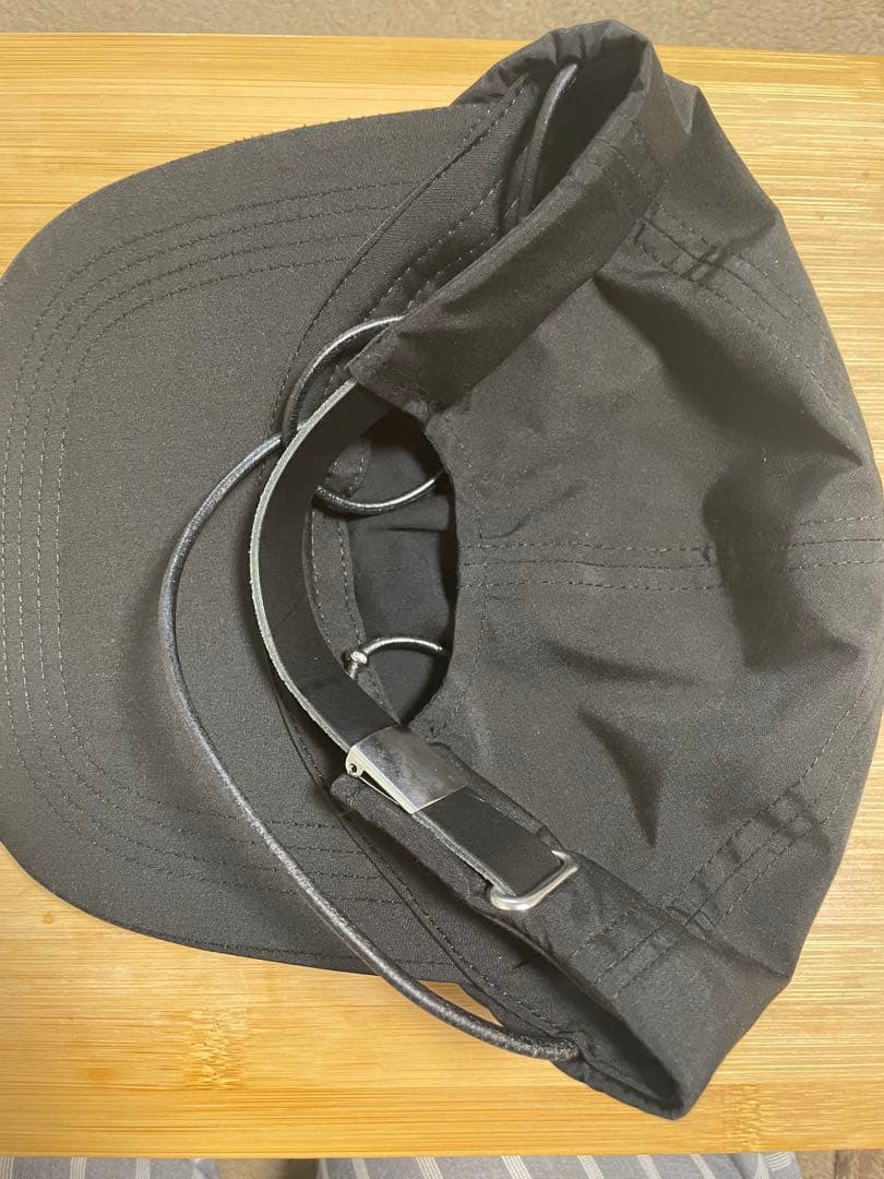 TODAYFUL Leather Cord Cap ブラック
