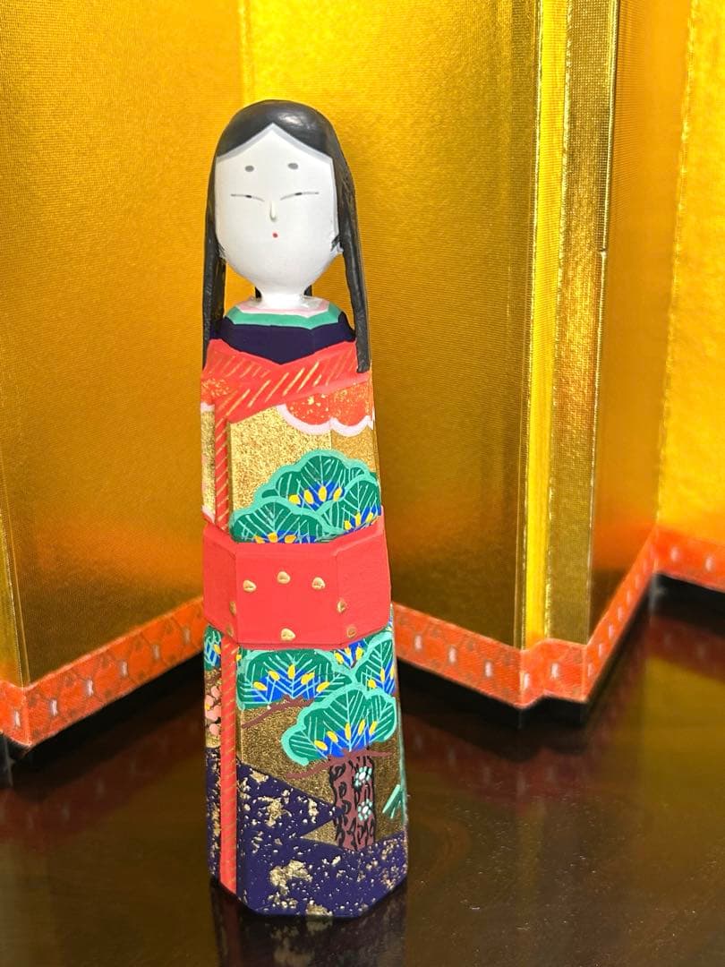 雛人形　一刀彫　清水俊明　古俊　7号(大型)