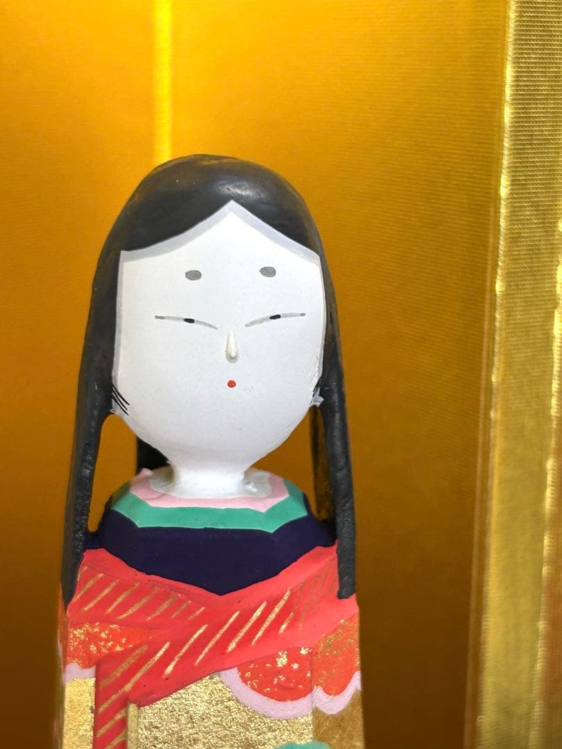雛人形　一刀彫　清水俊明　古俊　7号(大型)