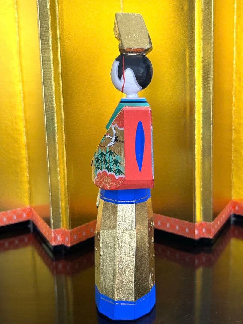 雛人形　一刀彫　清水俊明　古俊　7号(大型)