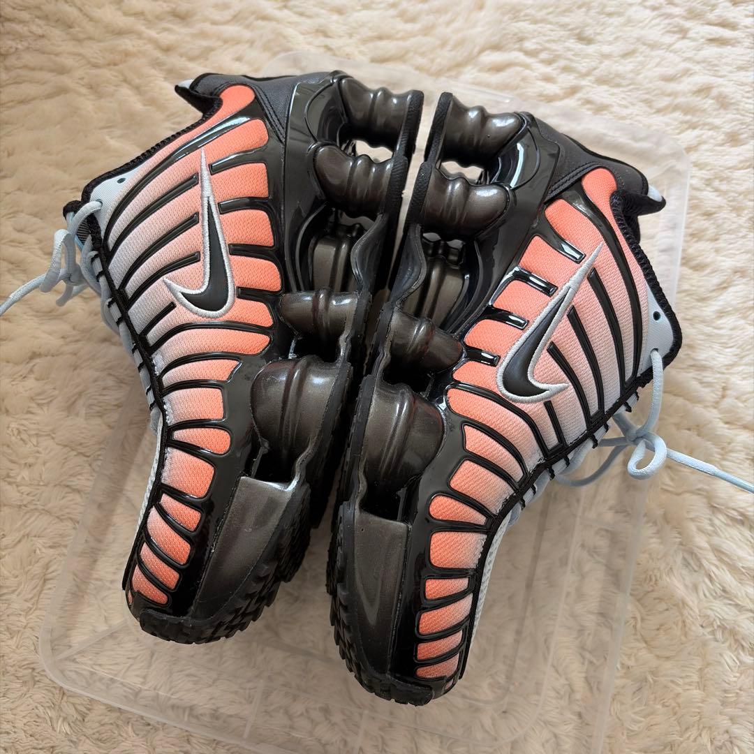 nike shox tl ホワイト/オレンジ/ブラック ショックス　ナイキ
