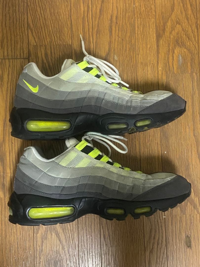 ナイキ エアマックス 95 OG イエローグラデ 2015年復刻モデル