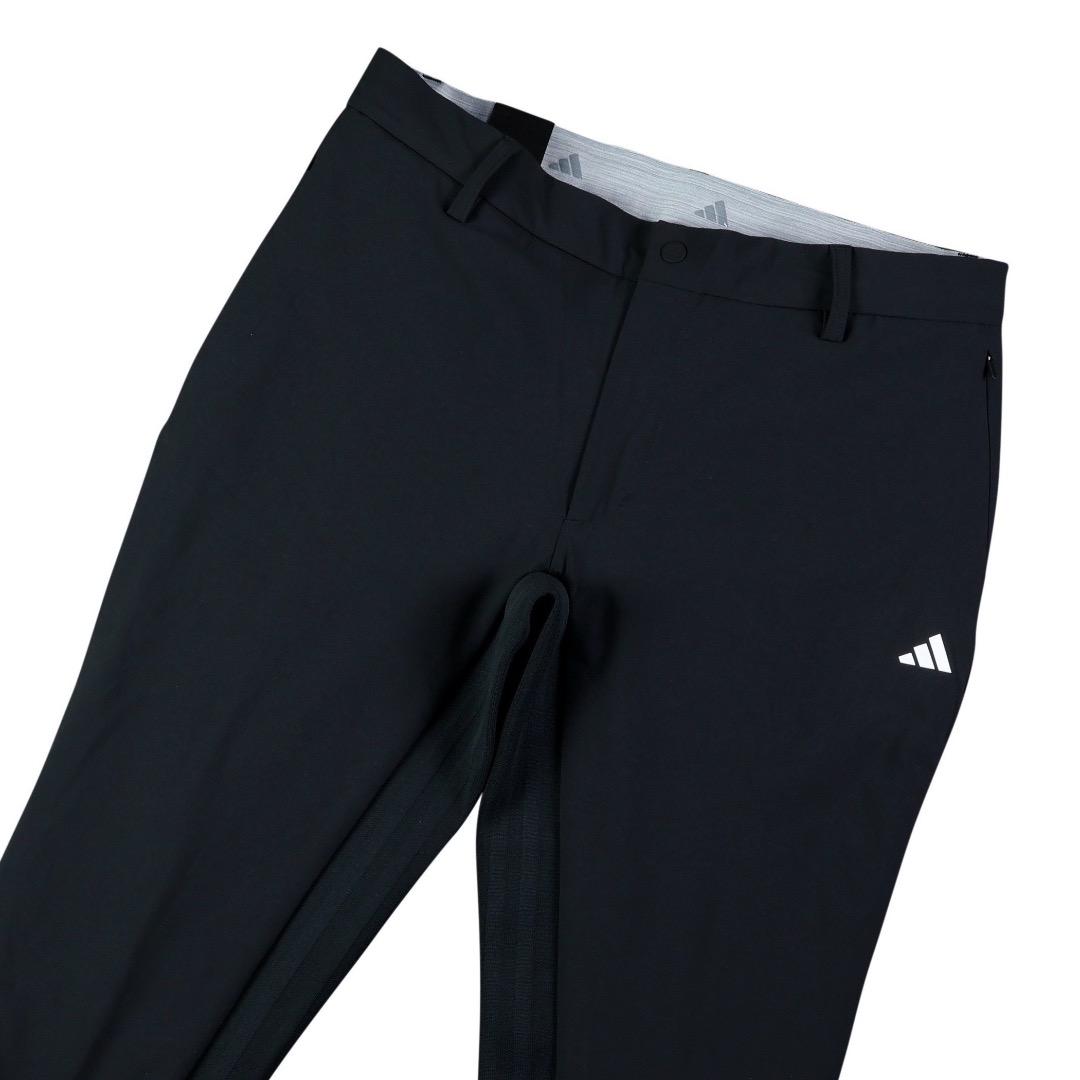 【82】秋冬 定価27,500円 アディダス ゴルフ 中綿 テーパードパンツ 黒