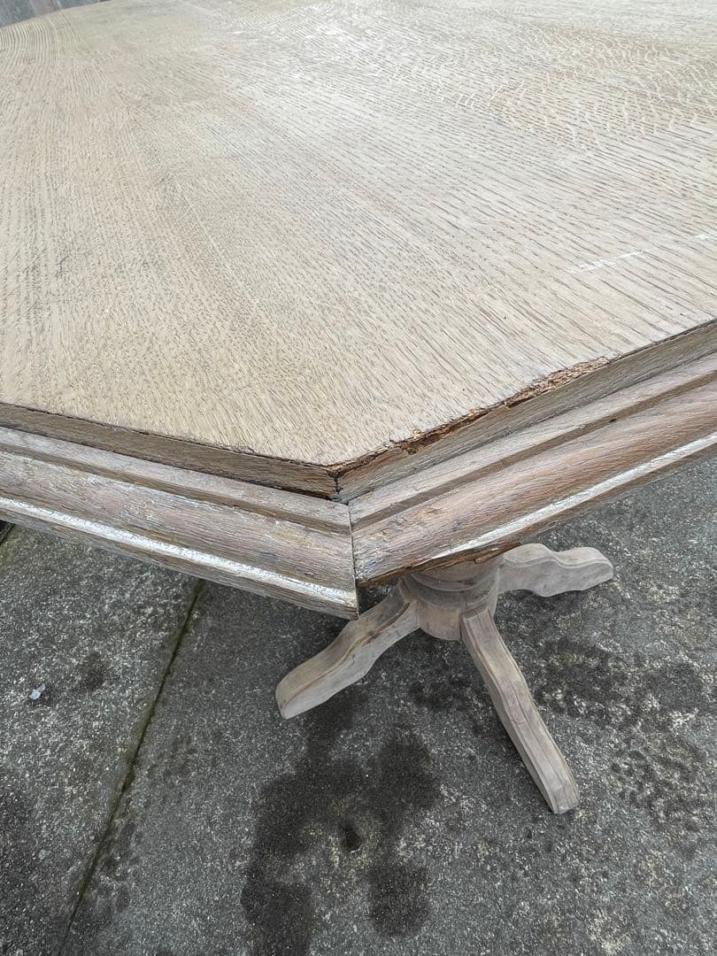 アンティーク/イギリス/古材/剥離/ダイニングテーブル/センターテーブル/作業台