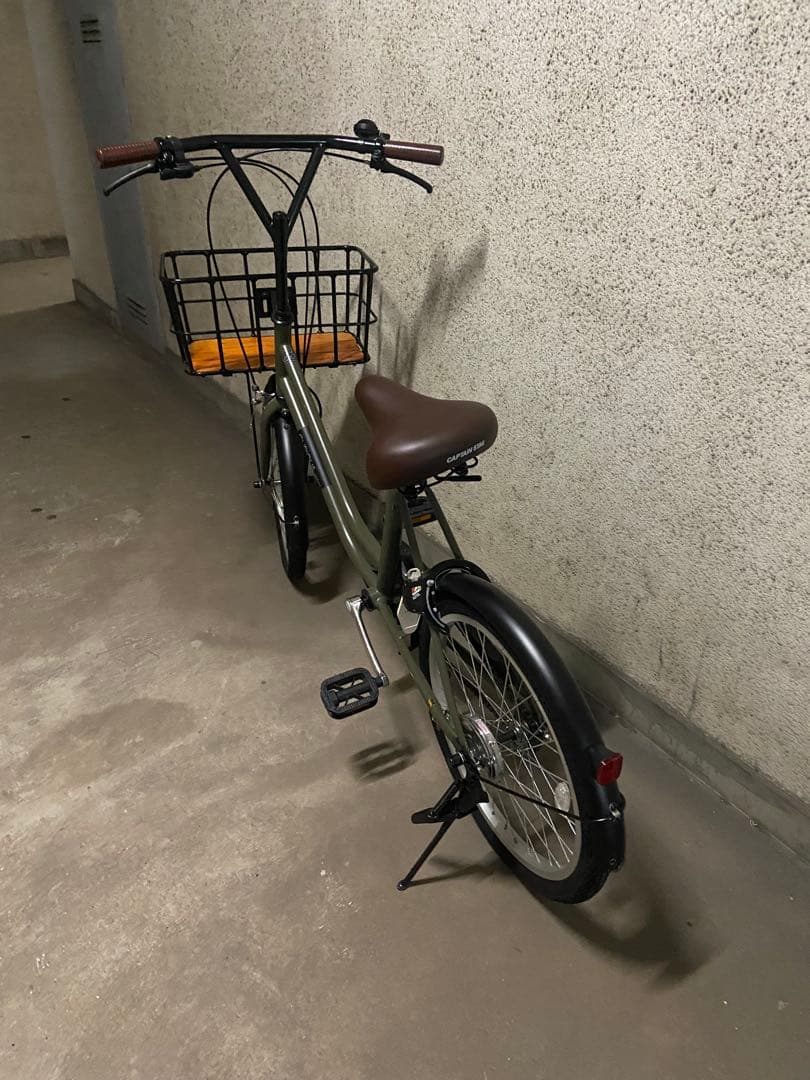 [引き取り限定] オリーブグリーン シティサイクル