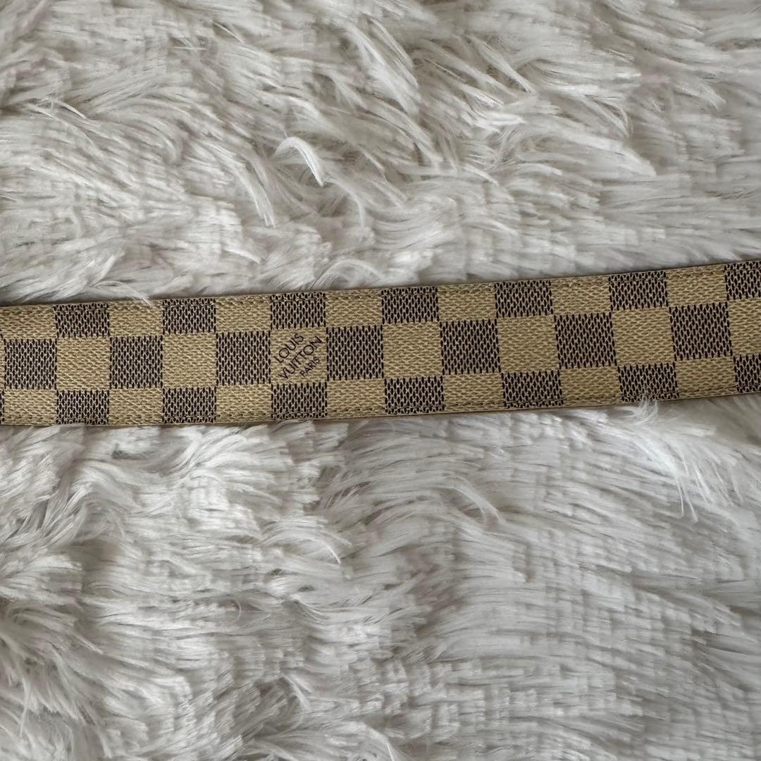 ルイヴィトン　サンチュールLVイニシャルダミエベルト　ユニセックス