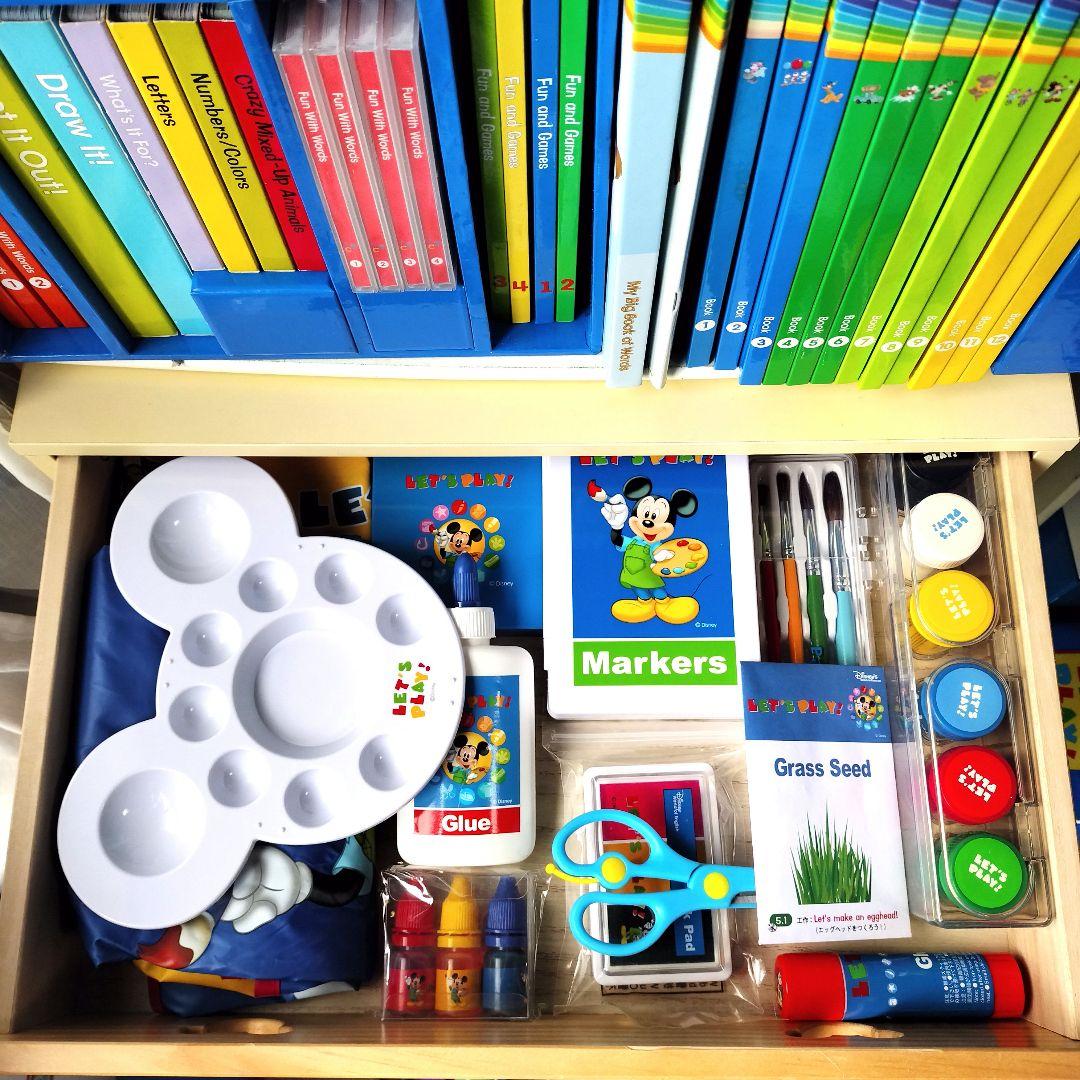 レッツプレイ フルセット ブルーレイ　ディズニー英語システム ワールドファミリー