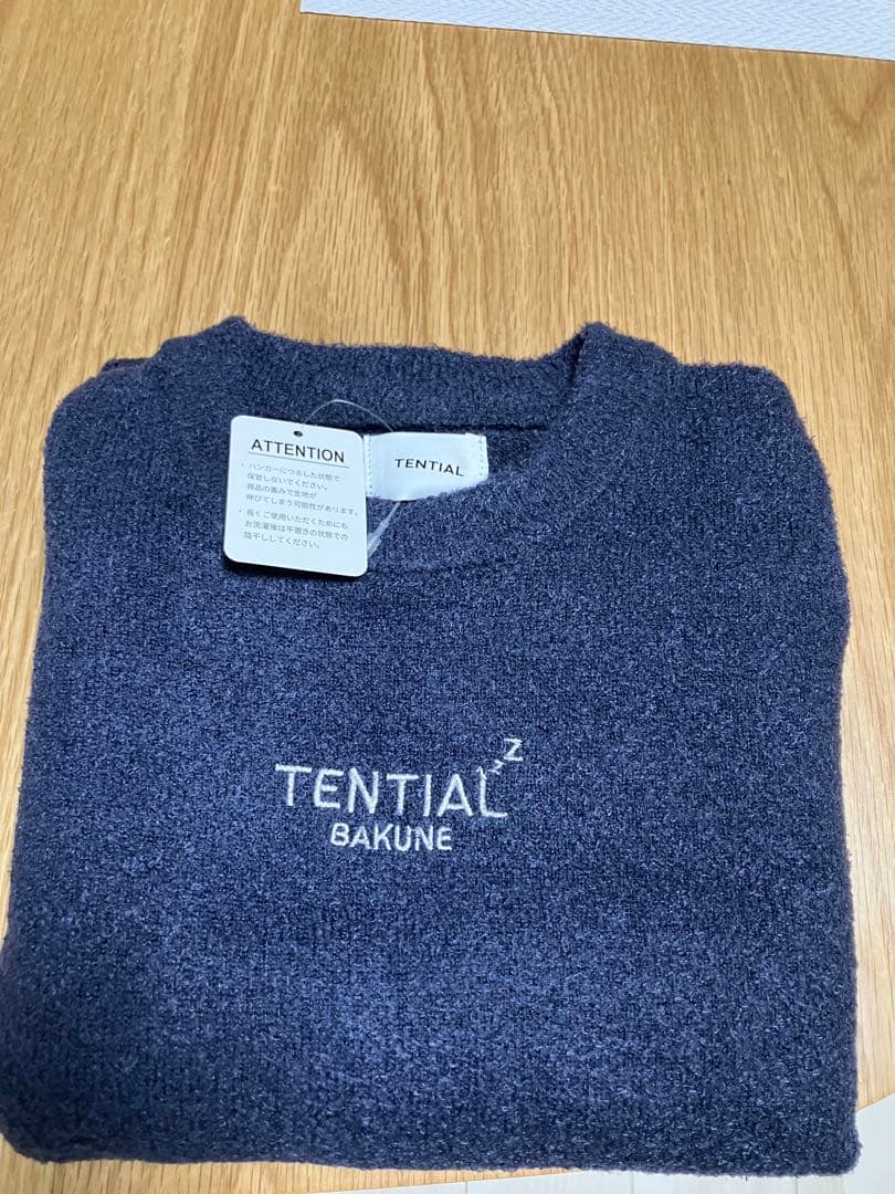 TENTIAL BAKUNE ソフトニット ネイビー　新品未使用　ユニセックス