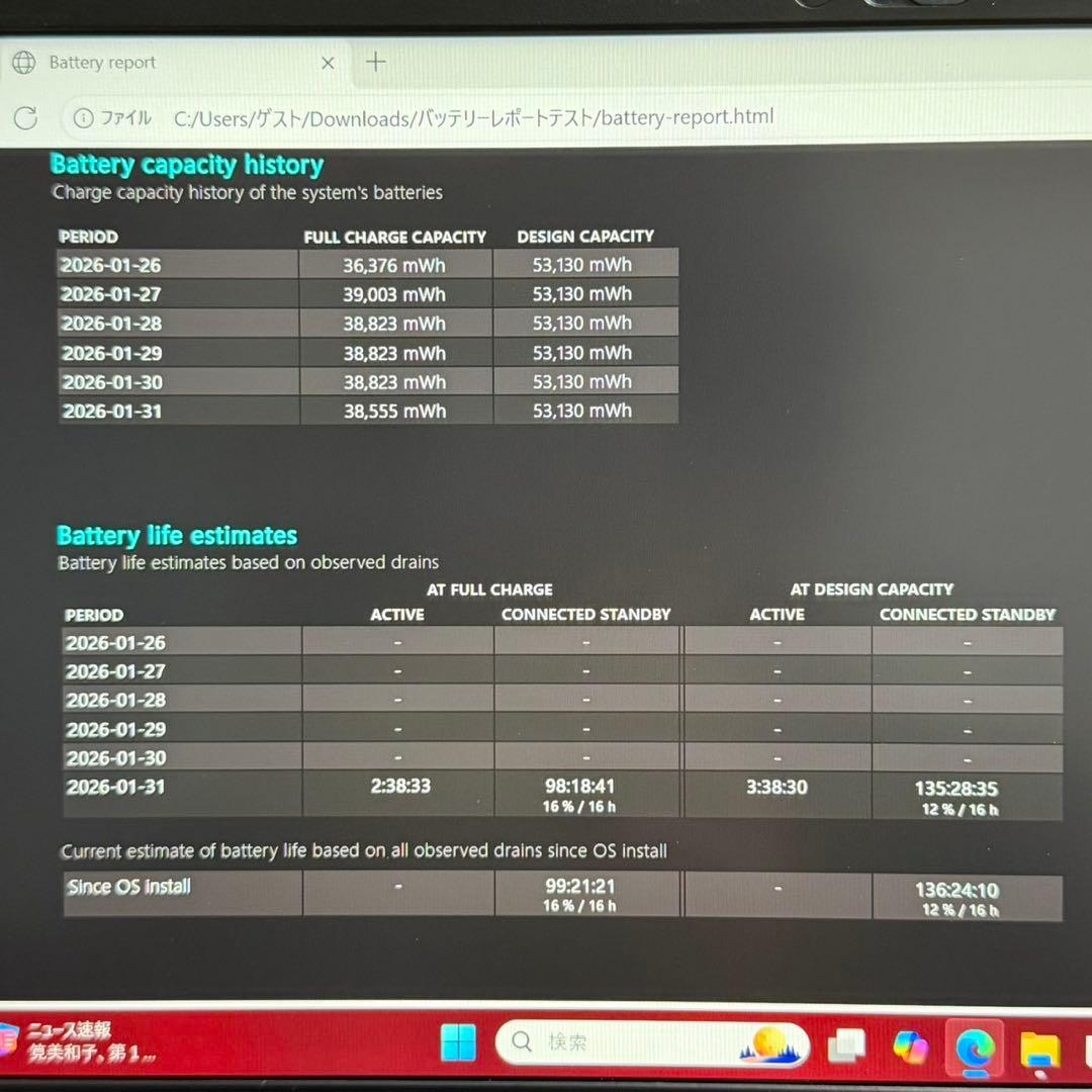 軽量ノートPC dynabook G83/HU 第11世代i5 SSD オフィス