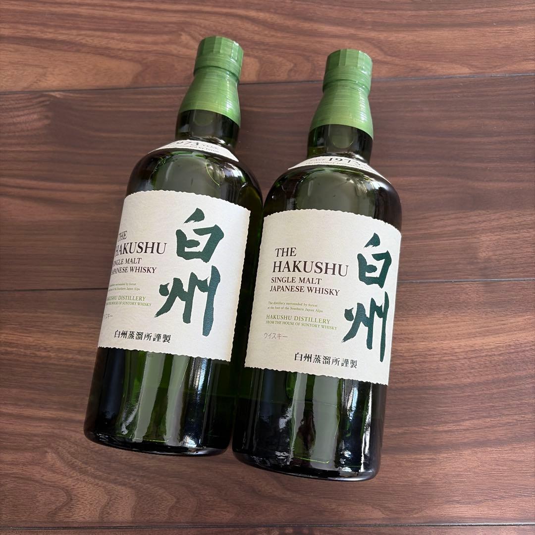 白州 シングルモルトウイスキー 700ml 2本セット