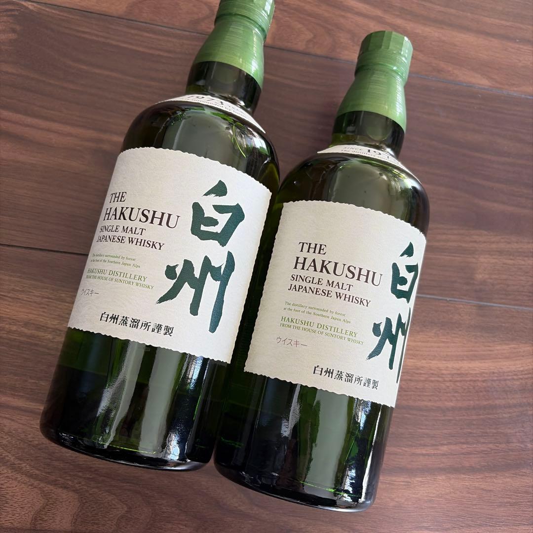 白州 シングルモルトウイスキー 700ml 2本セット