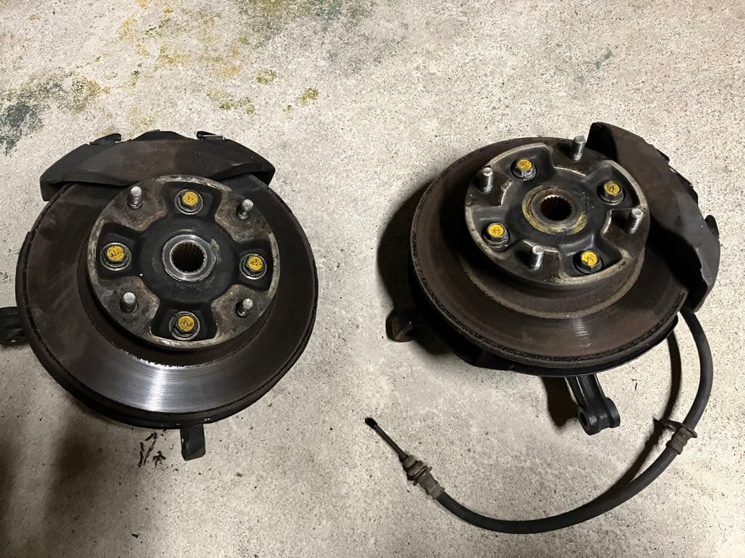 アルトワークスはフロントブレーキセット