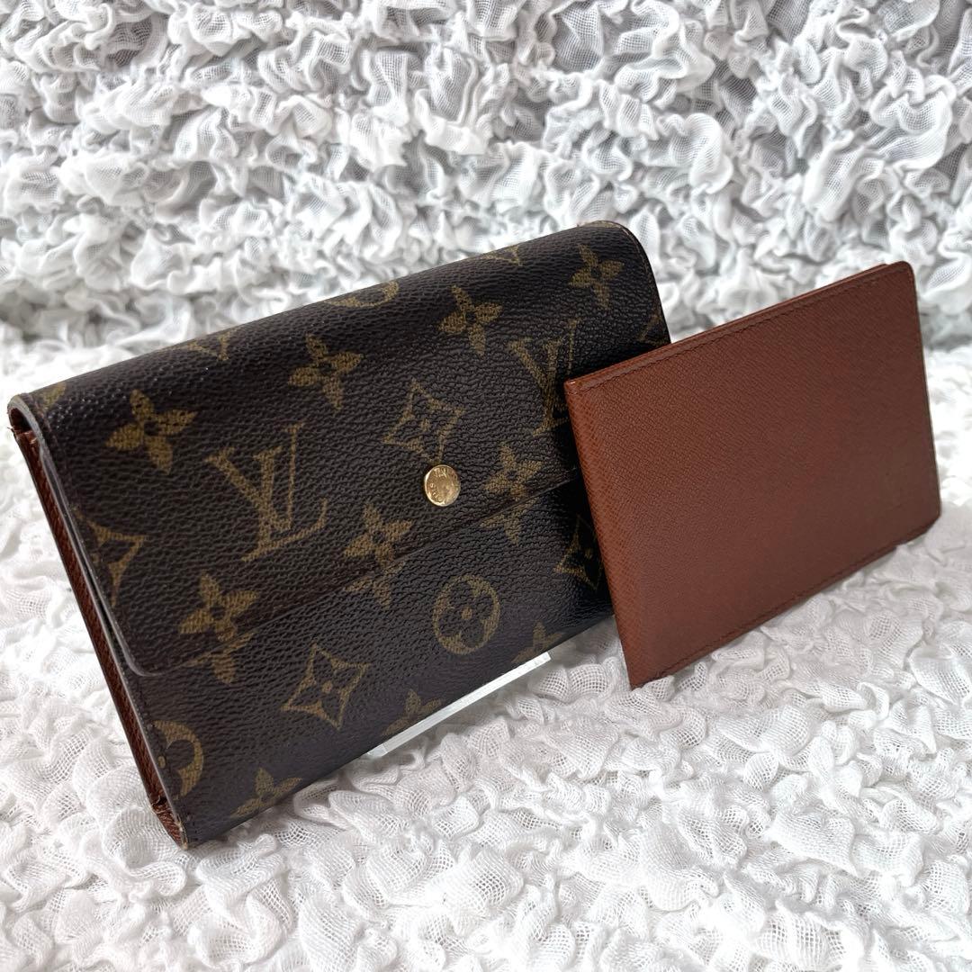 Louis Vuitton モノグラム 三つ折り財布　パスケース　エテュイパピエ
