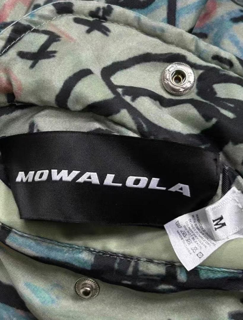 MOWALOLA MA-1ジャケット Mサイズ グラフィティ