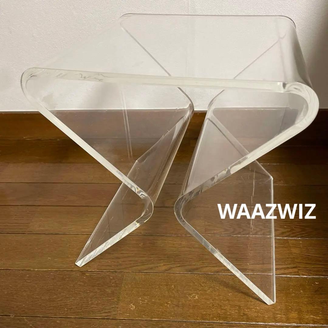 WAAZWIZ ワーズウィズ アクリル サイドテーブル