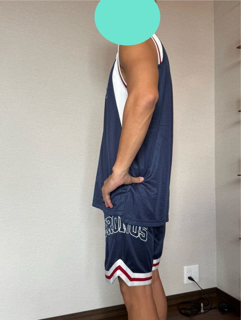 CRONOS メッシュタンクトップ・ショートパンツセット