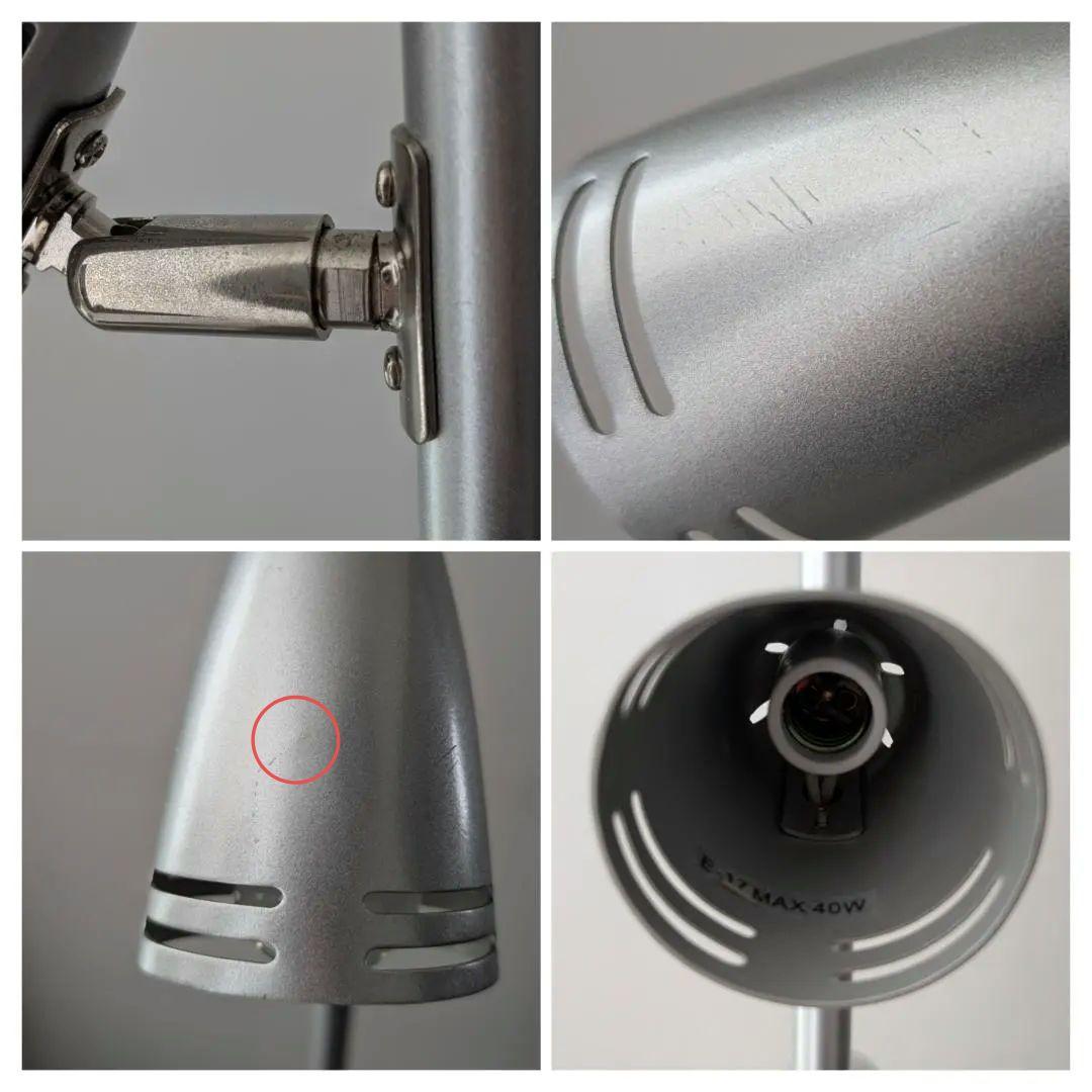 ビンテージ 90s メタル フロア スタンドライト 3灯 スペースエイジ Y2K