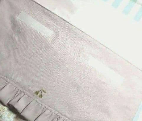 フリル付きバッグ 青・ピンク 2色セット