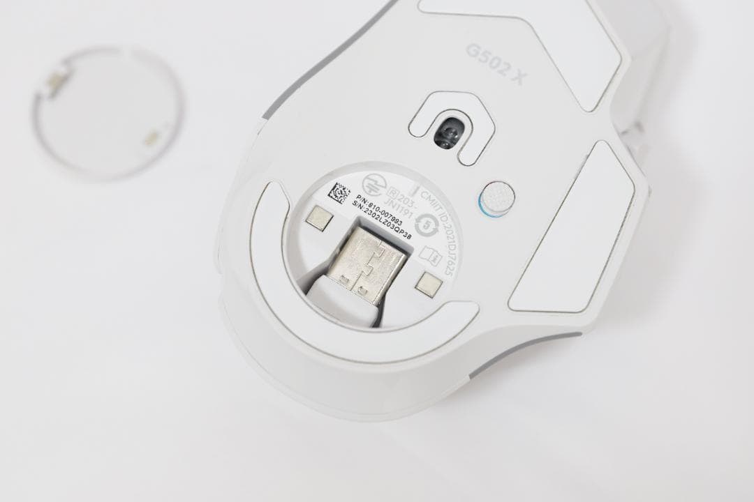 即日発送 中古 Logicool G ゲーミングマウス G502X ホワイト