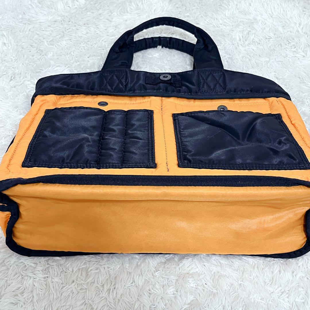 極美品✨ポーター タンカー ミニトートバッグ ハンドバッグ ブラック