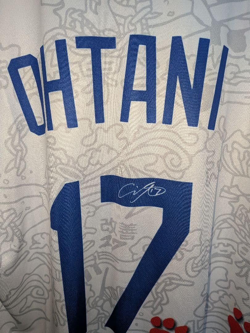 未使用 OHTANI 17 デコピン ユニフォーム