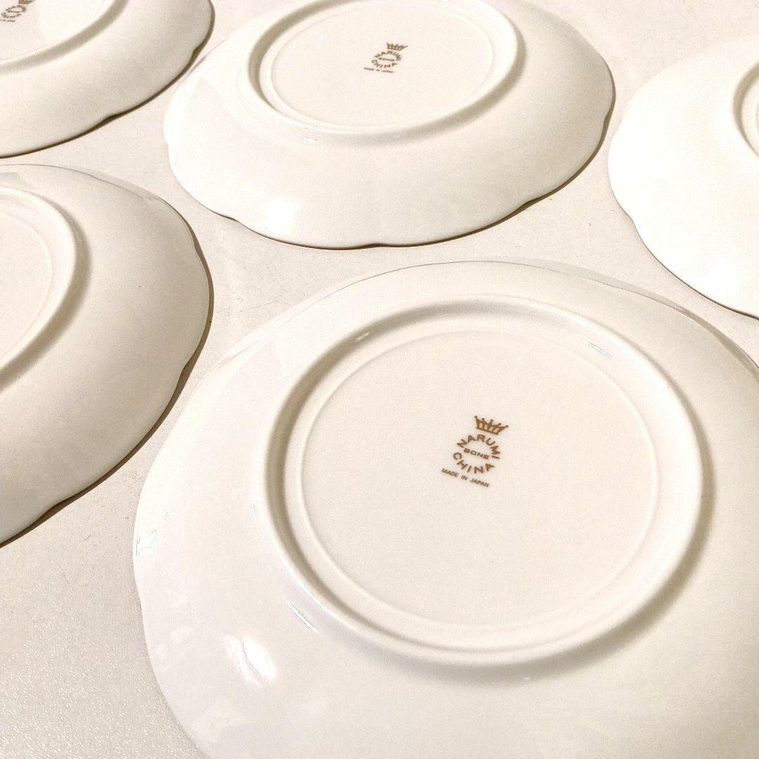 未使用極美品 ナルミ ロージーブレスレット　プレート 薔薇 ケーキセット 廃盤