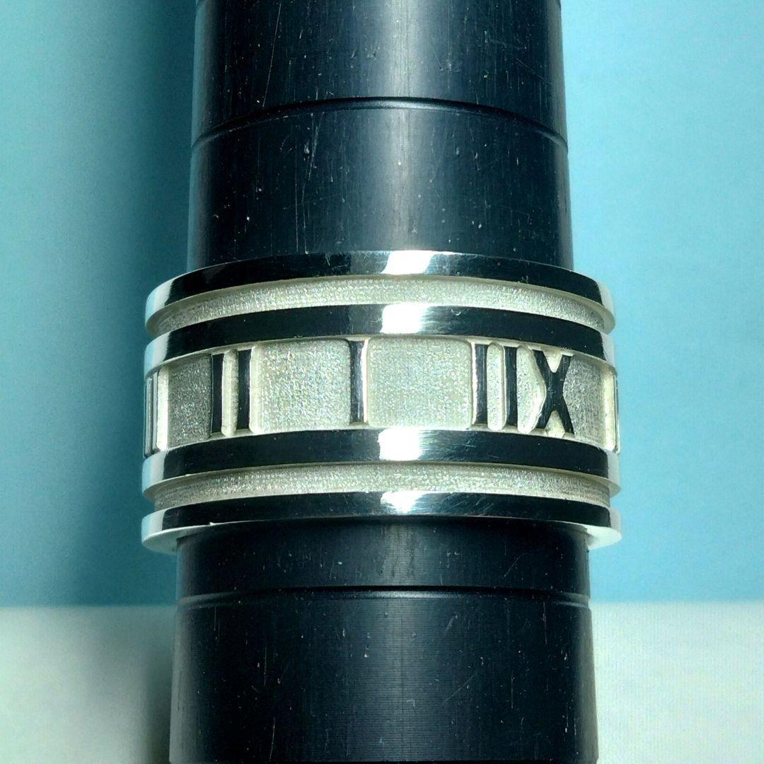 ティファニーアトラスワイドリング　21号　新品仕上げ　ほぼ無傷未使用に近い