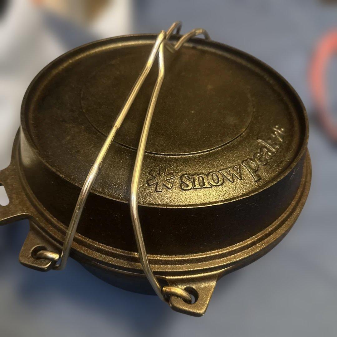 レア　スノーピーク　和鉄ダッチオーブン28初期型