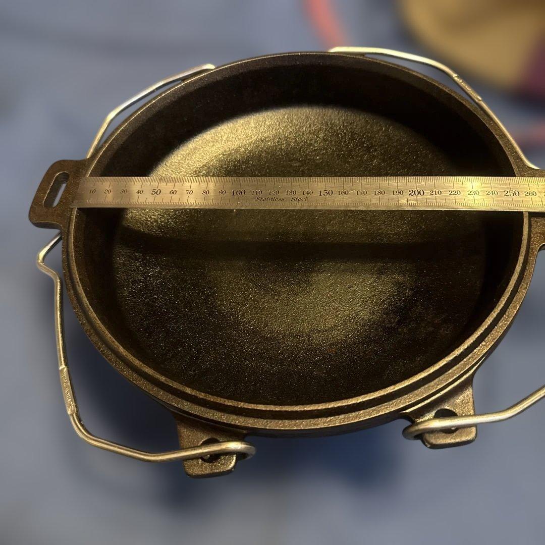 レア　スノーピーク　和鉄ダッチオーブン28初期型