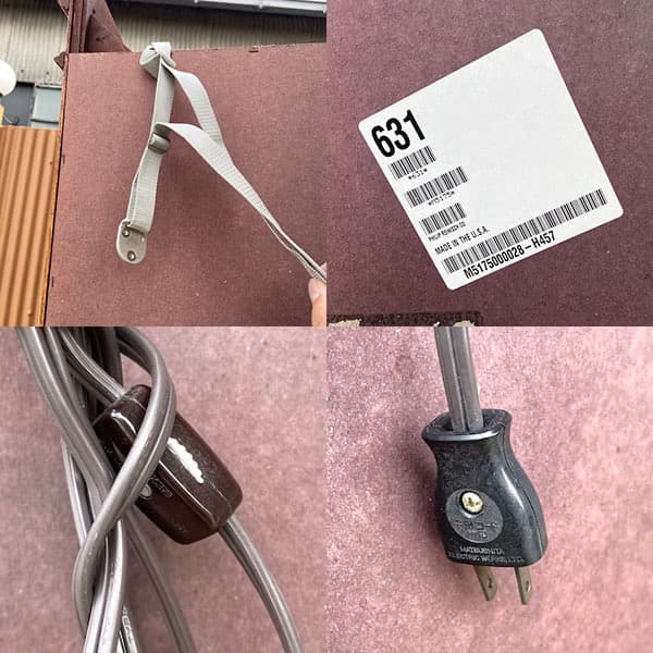 関西限定　送料別　アメリカ製　飾り棚　キュリオケース　ショーケース