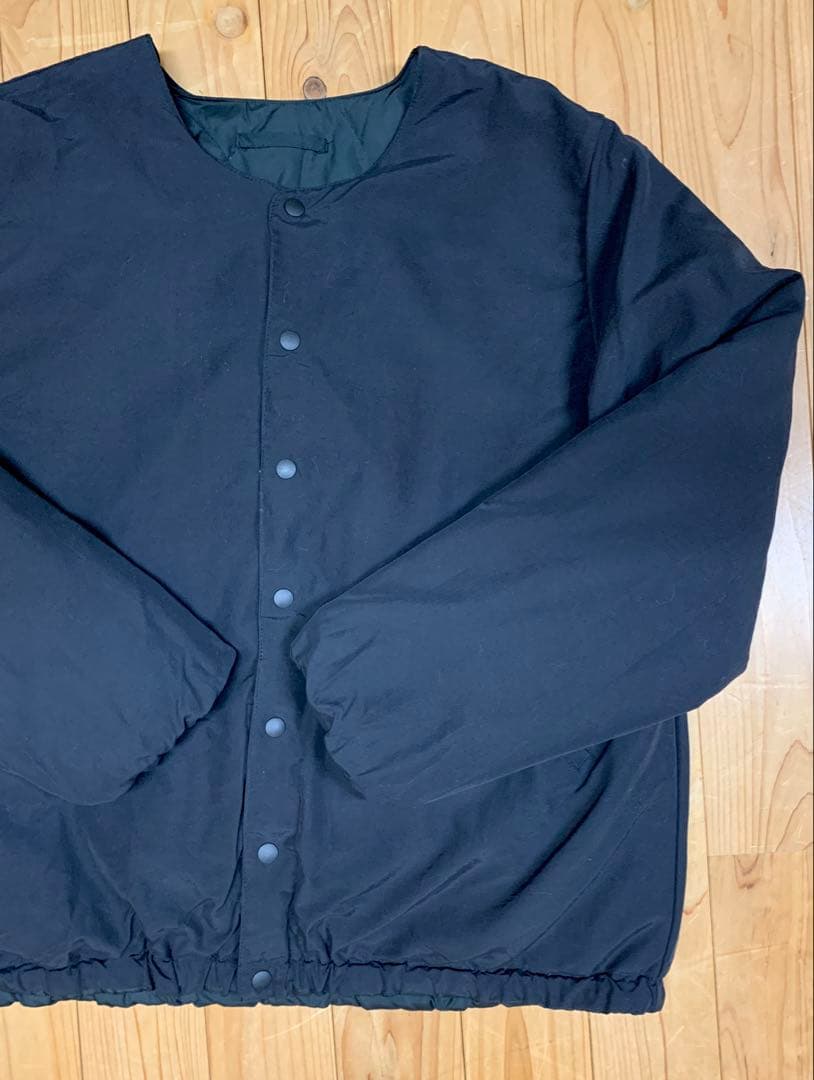 美品ナルNARU＊リバーシブルダウンジャケット日本製