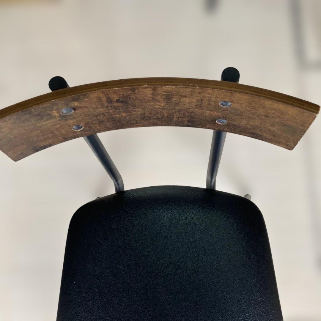 ニトリ DC STAIN MBR ダイニングチェア2脚セット