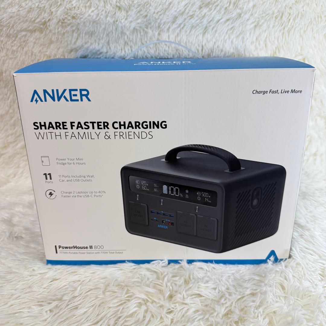 Anker アンカー パワーハウス II 800 ポータブル電源