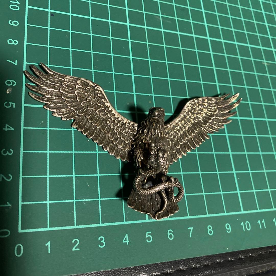 925 コンドル　鷲　鷹　ネックレス　トップ　ビックサイズ