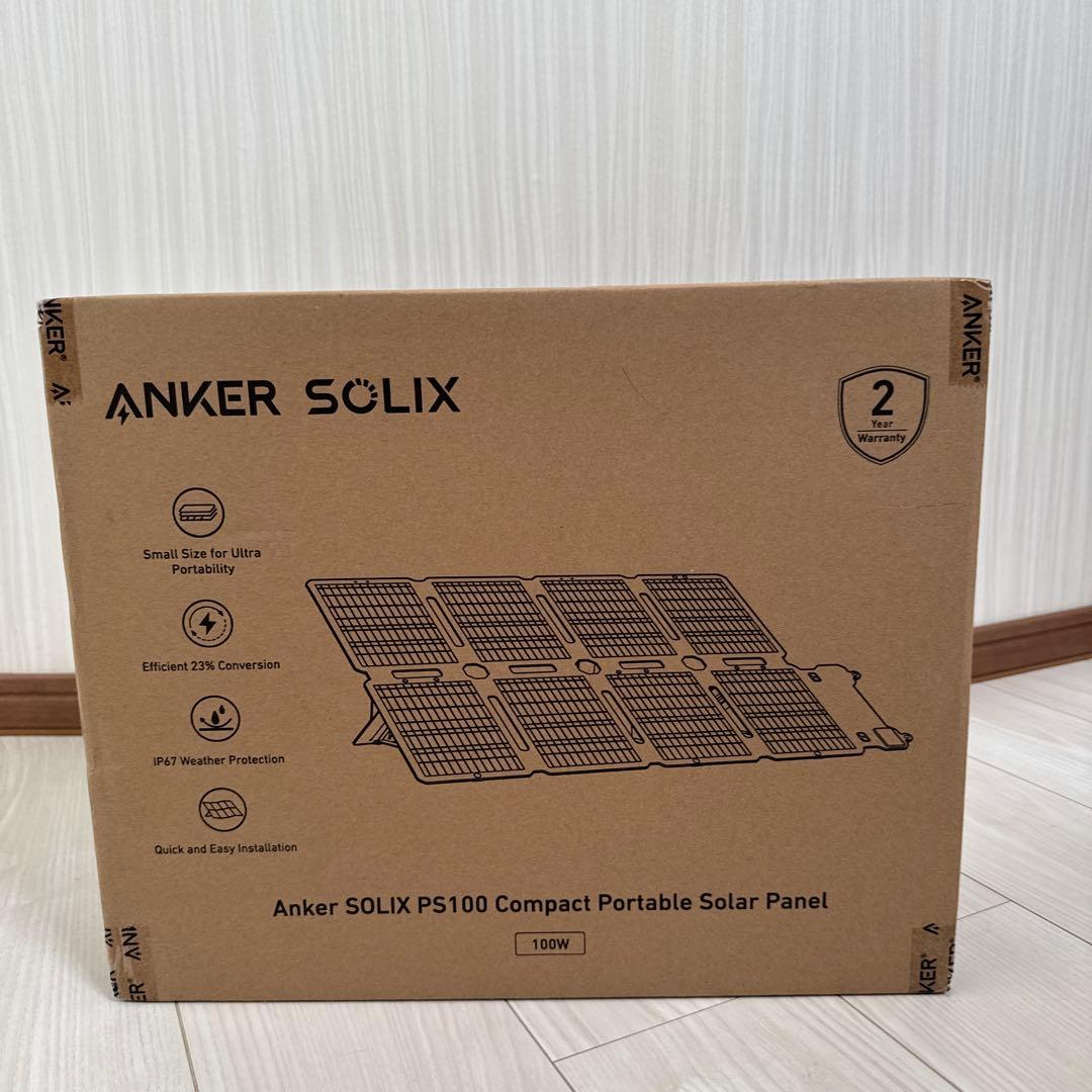 新品　アンカー ソーラーパネル Anker Solix PS100 100W