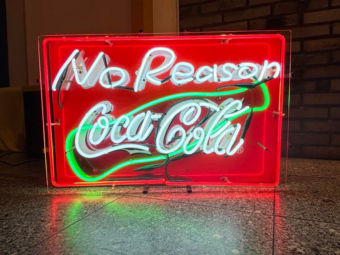 【非売品】　【希少品】コカコーラ　ネオン看板