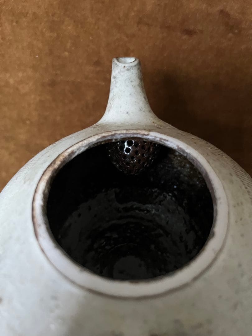 未使用　境道一さん　急須　ティーポット