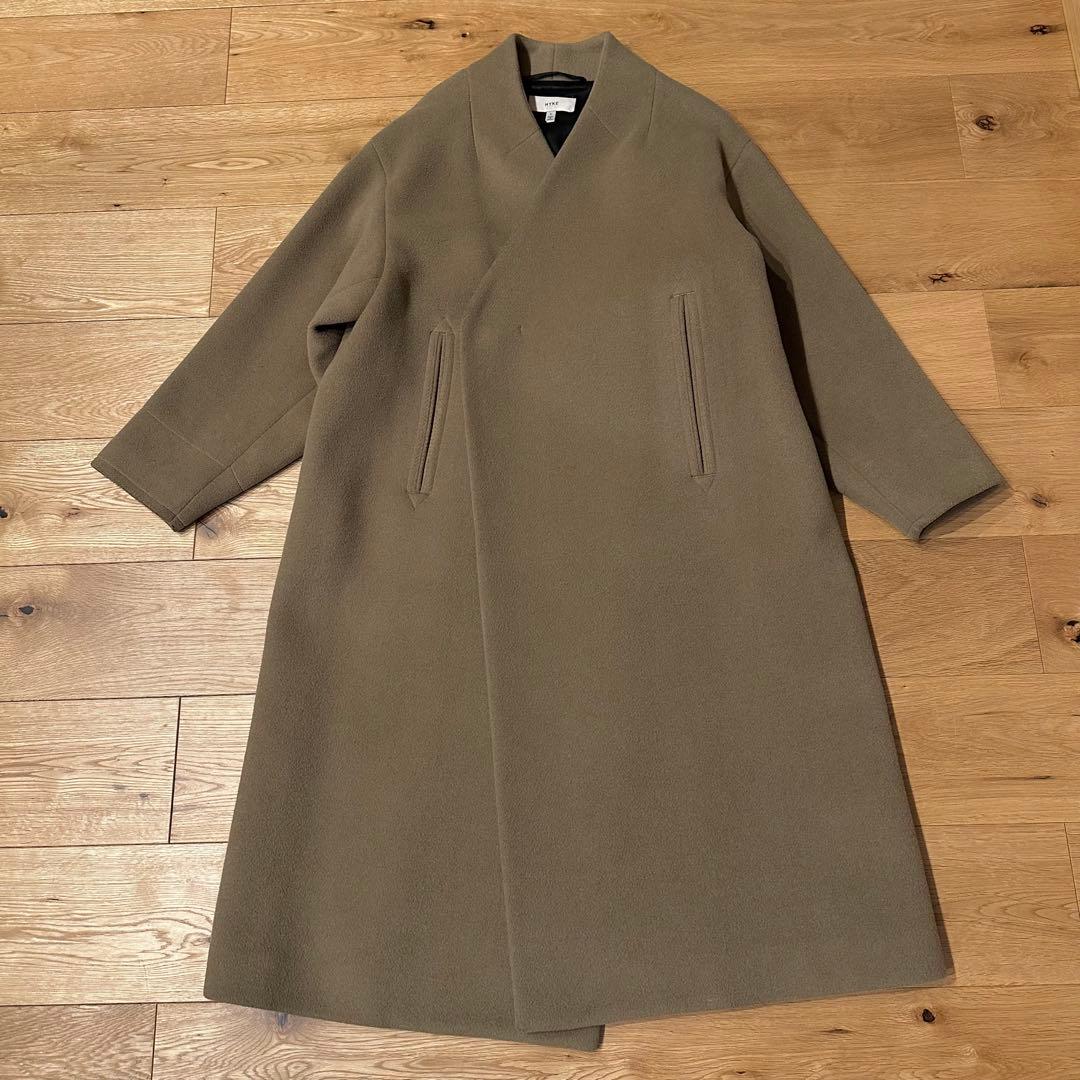 HYKE ハイク ウール ロングコート 1