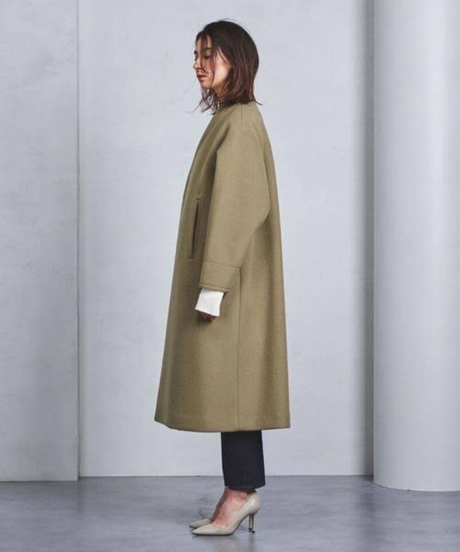 HYKE ハイク ウール ロングコート 1