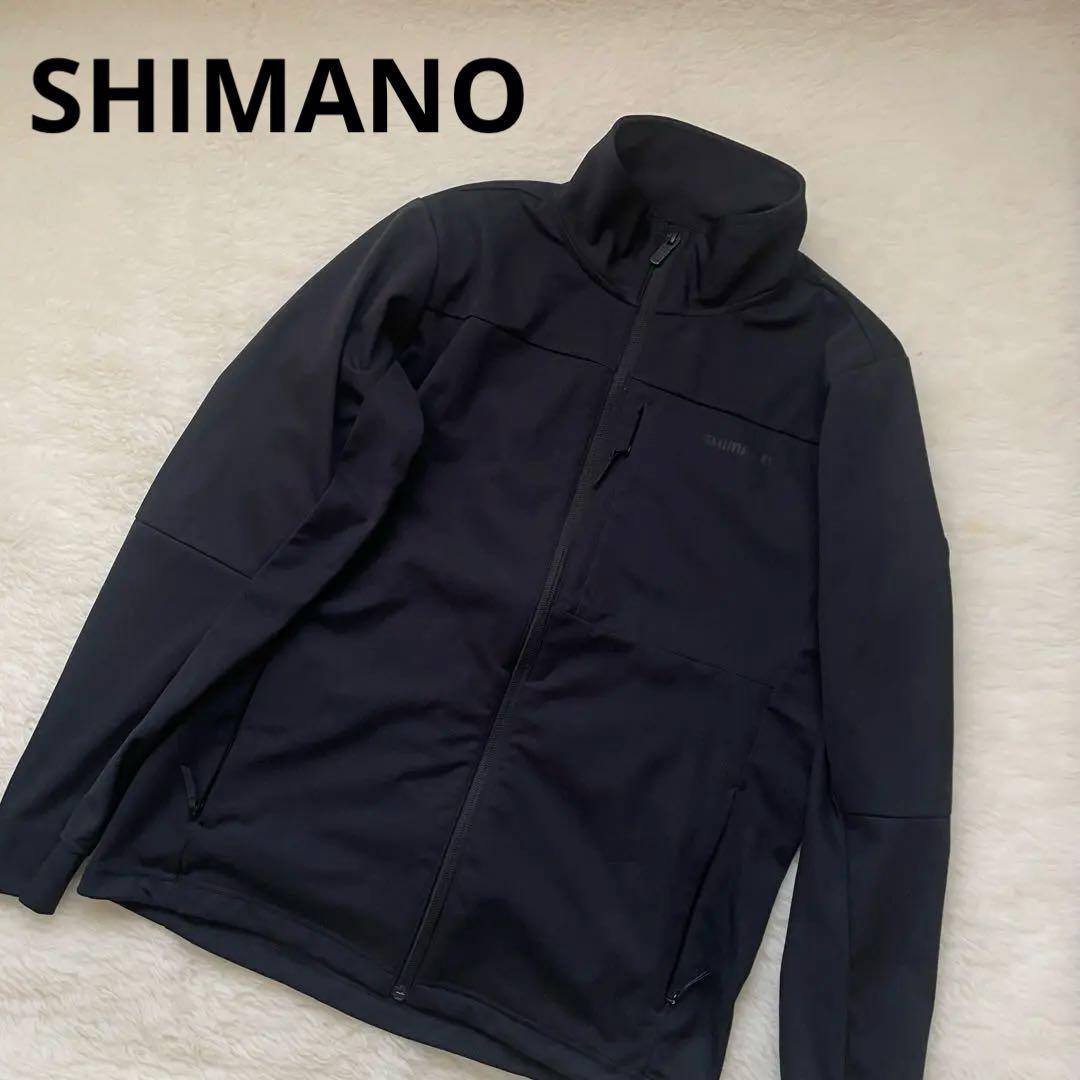 シマノ SHIMANO ストレッチジャケット フィッシング 釣り ブラック L