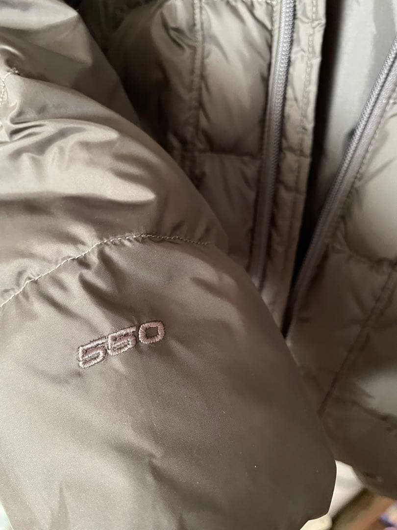 美品 THE NORTH FACE チャコールグレー ダウンジャケット L