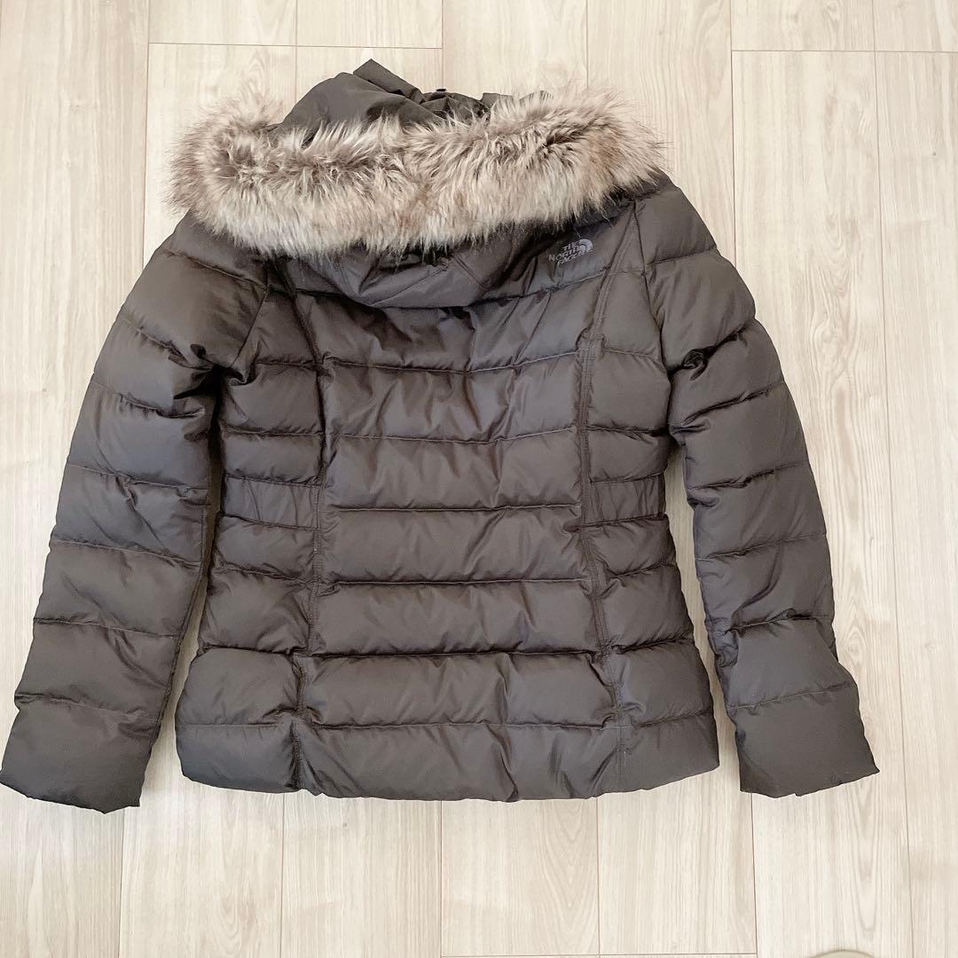 美品 THE NORTH FACE チャコールグレー ダウンジャケット L