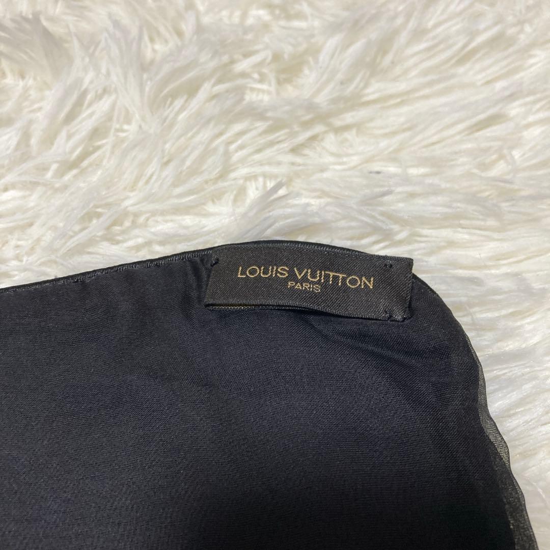 美品✨LOUIS VUITTON モノグラム エシャルプ ベルベット ストール