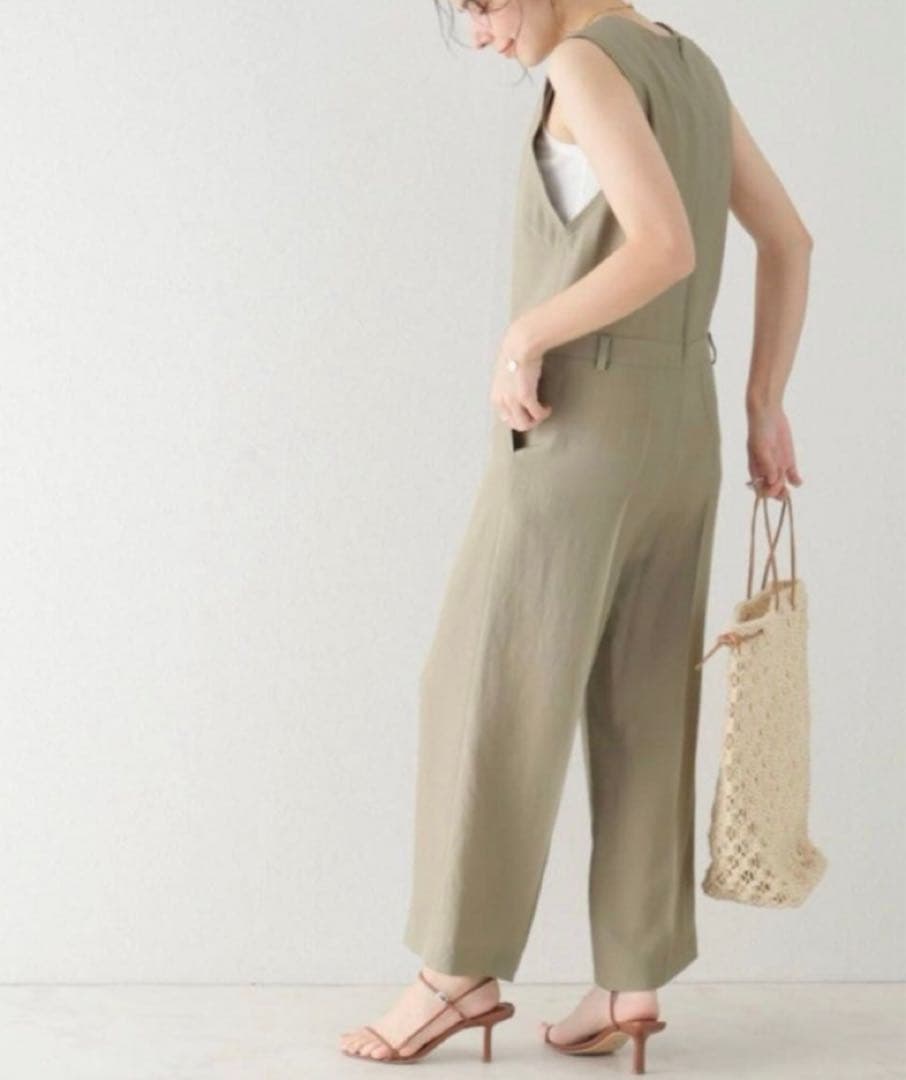 Plage Deep V/N オールインワン　ネイビー　美品