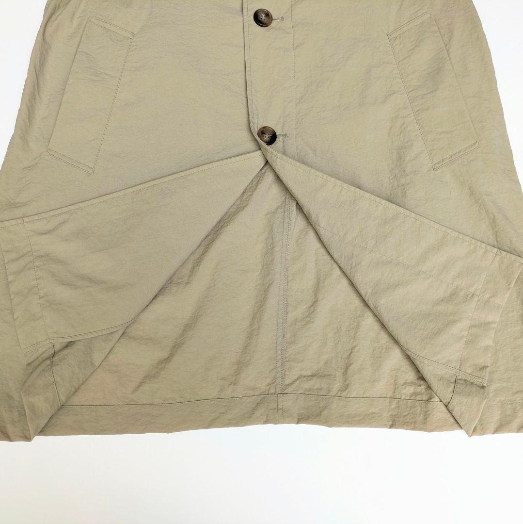 DANTON／ドルマンスリーブ　ステンカラーコート　ベージュ　36サイズ