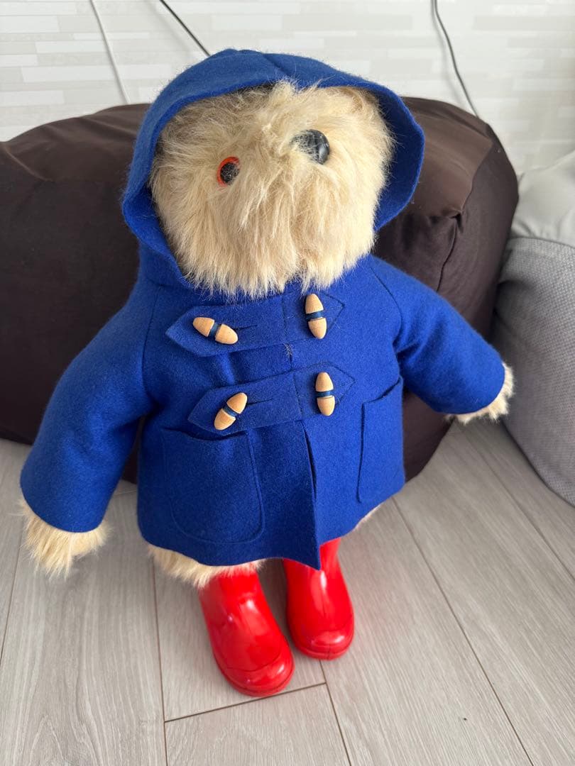 1980年パディントン英国製ヴィンテージ くま　テディベア　アンティーク