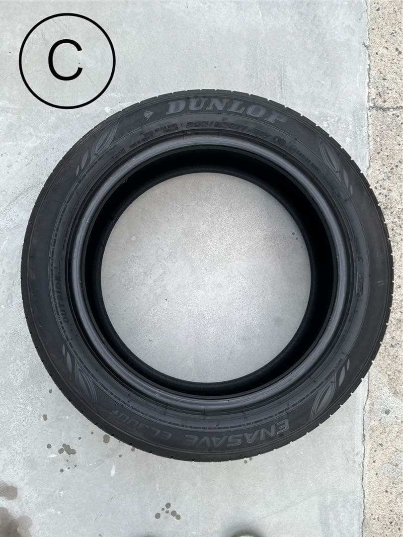 とと　DUNLOP サマータイヤ 205/55R17