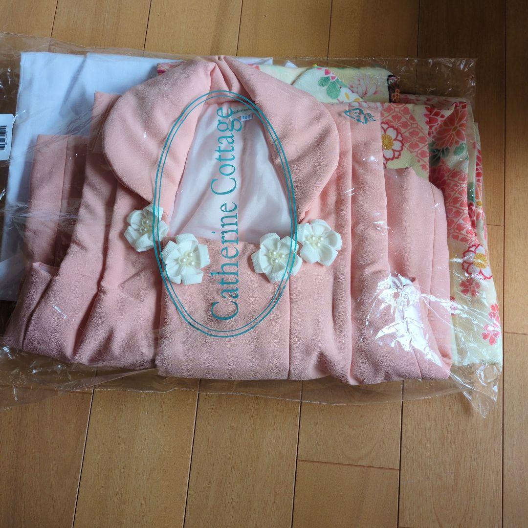 七五三3才女子　着物被布肌襦袢3点セット キャサリンコテージ