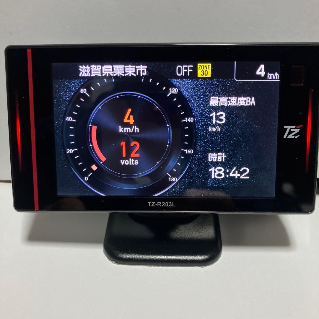 【セルスターレーダー探知機】 【TZ− R203Ｌ】【フルセット】 作動確認済